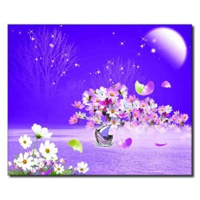 Tranh dán tường Ánh Trăng Mơ